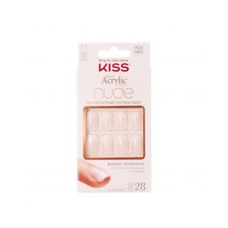 Kiss Salon Acrylic 28 Medium Nails 64268 KAN03