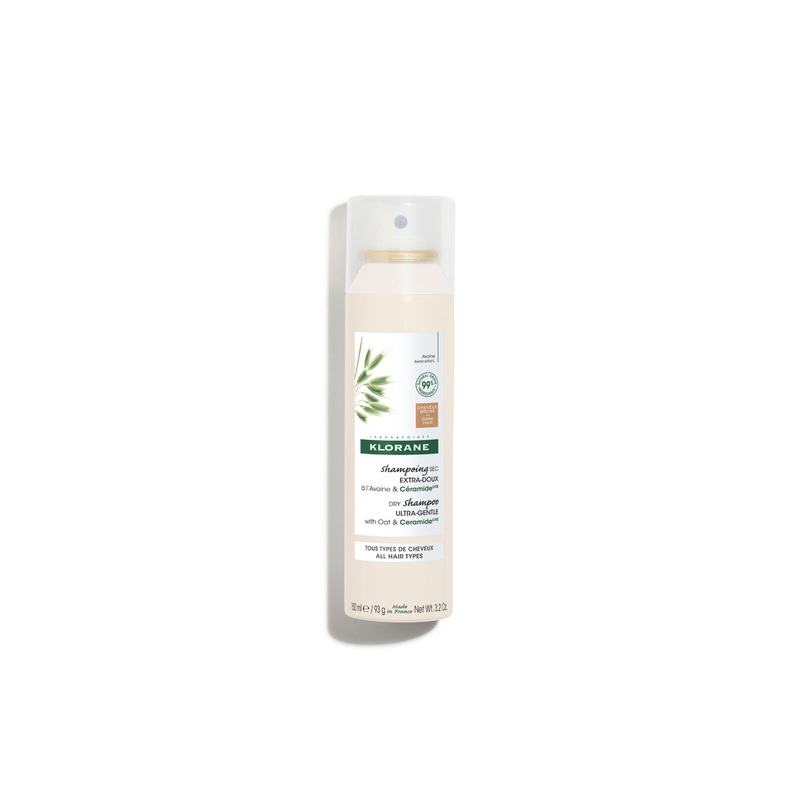 Ultra-Gentle Tinted Dry shampoo – Brown to Dark Hair – with Oat & Ceramide 150ml