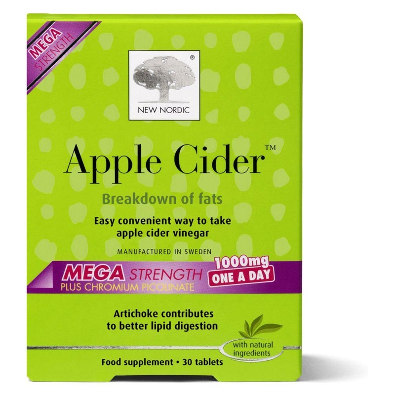 Apple Cider Mega Strength 1000Mg – 30 Tablets