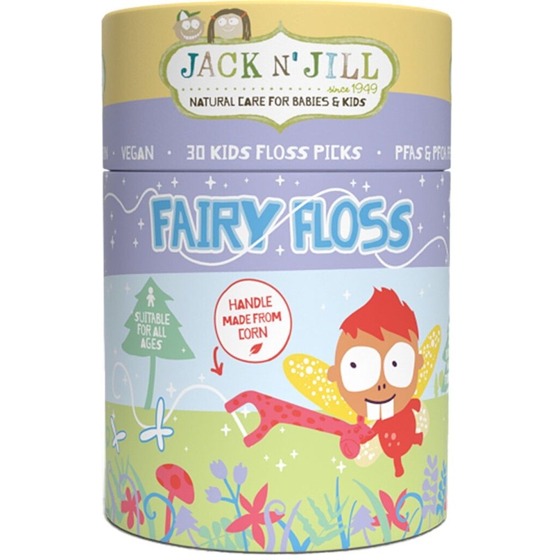 Fairy Floss Biodegradable Floss Picks 30 units