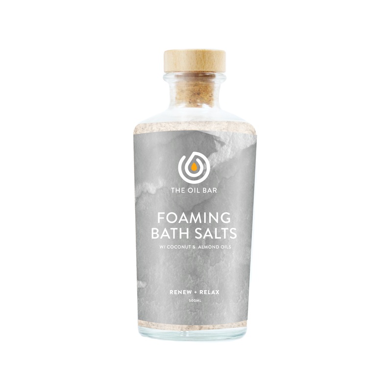 Lemon zest & Thyme Foaming Bath Salts