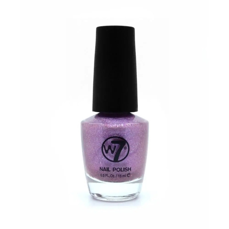 W7 Cosmetics Glitter Nail Polish 15ml  – 36 Moonshine