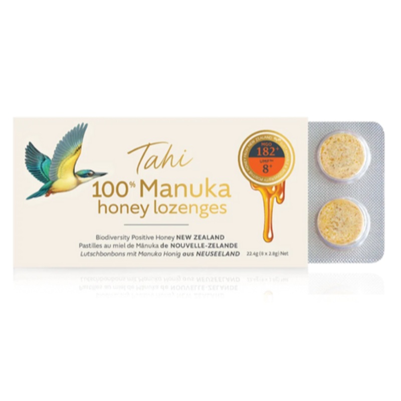 Mnuka Honey Lozenges UMF 8+ (MGO 182+) 8 Lozenges