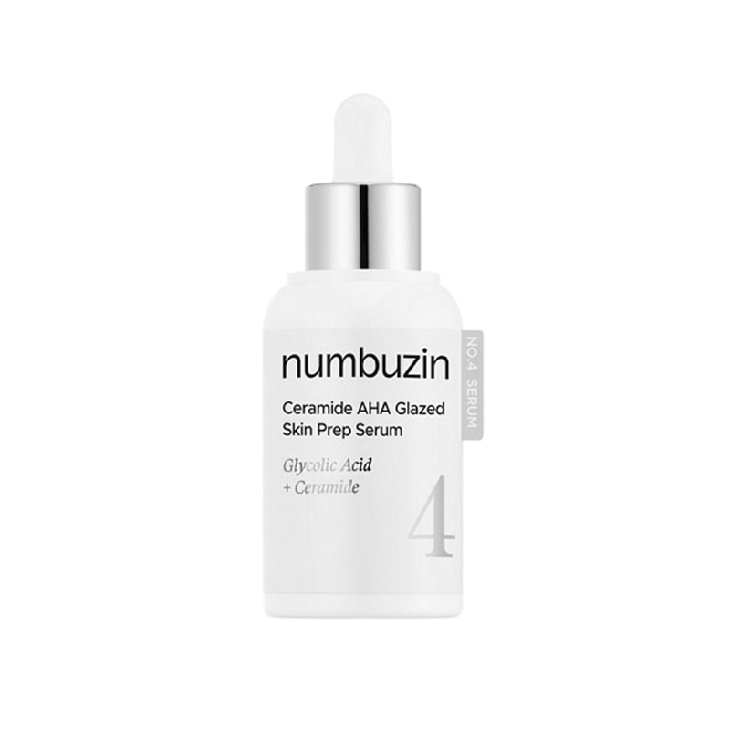 numbuzin No.4 Ceramide AHA Glazed Skin Prep Serum 30ml