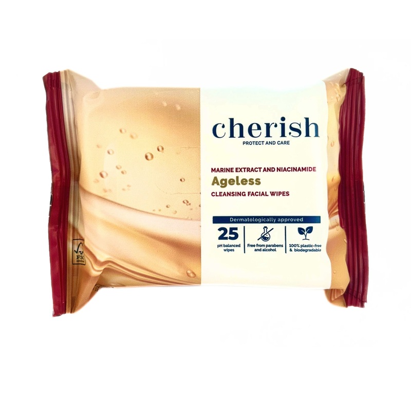 Cherish Ageless Facial Cleansing Wipes
