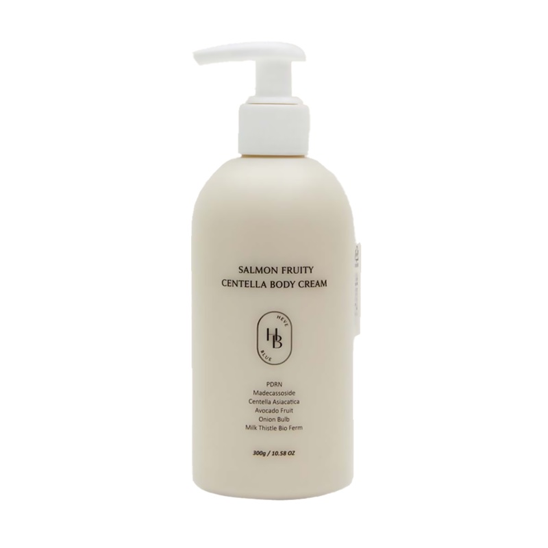 HEVE BLUE Salmon Fruity Centella Body Cream 300g