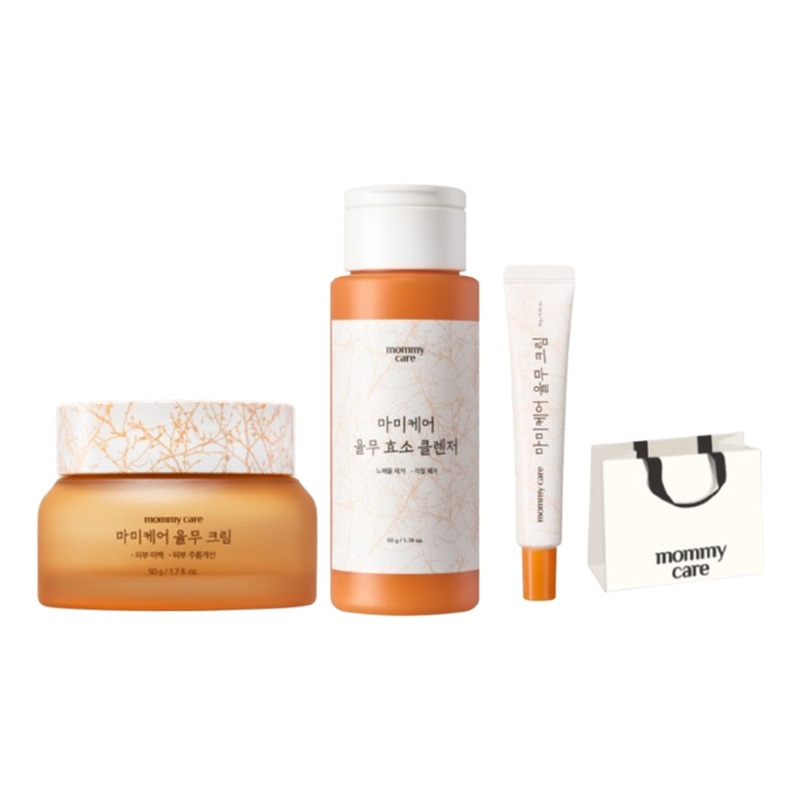 mommy care Korean Herbal Jobs Tears Cream + Korean Herbal Jobs Tears Enzyme Cleanser (Includes Korean Herbal Jobs Tears Cream 15g + Gift Shopping Bag)