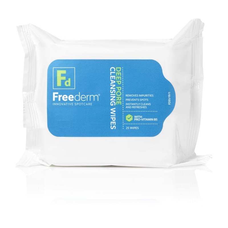 Freederm Deep Pore Cleansing Wipes 25s