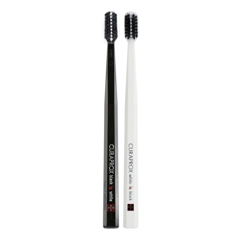 Black Is White Duo Toothbrushes
