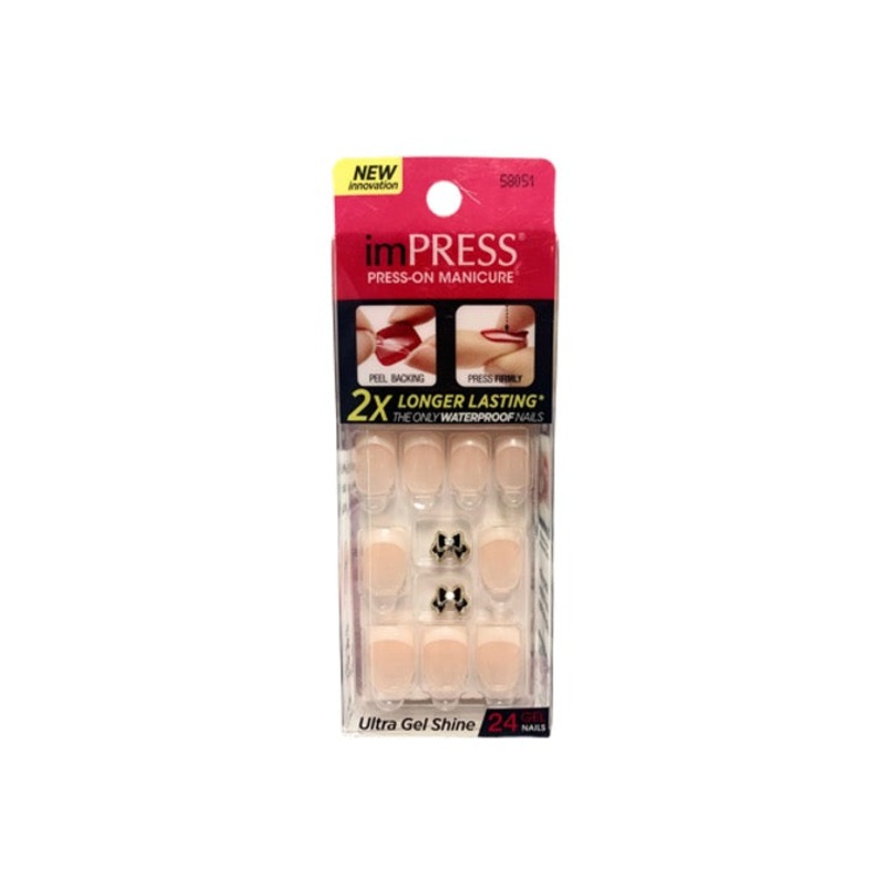 Kiss Impress Nails 58051 On Fire Black B