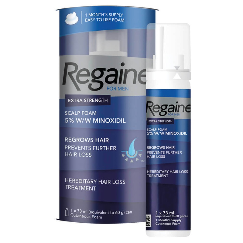 Mens Extra Strength Scalp Foam 73ml