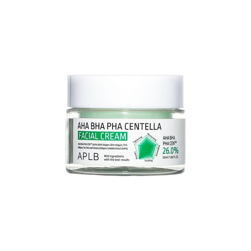 APLB AHA BHA PHA Centella Facial Cream 55ml