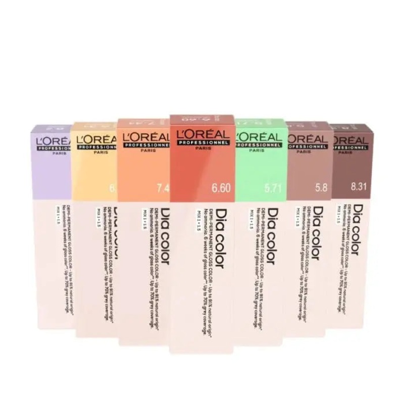 L’Oral Professionnel Dia Light Demi Permanent Hair Colour – 8.23 Light Iridescent Golden Blonde 50ml