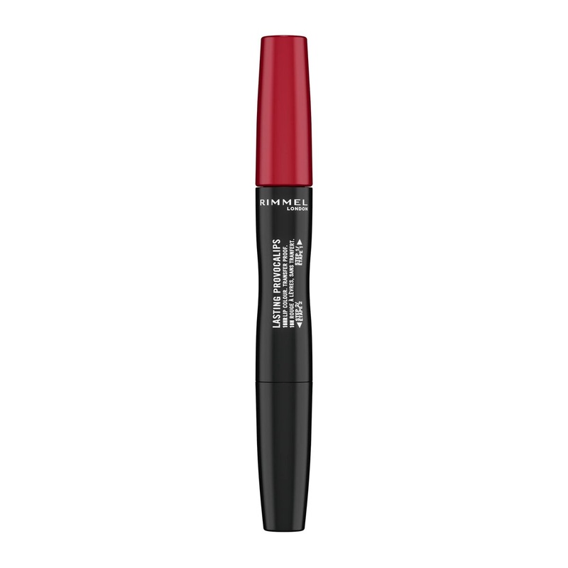 shimmer lipstick Rimmel London Lasting Provocalips N 740 Red 2,3 ml