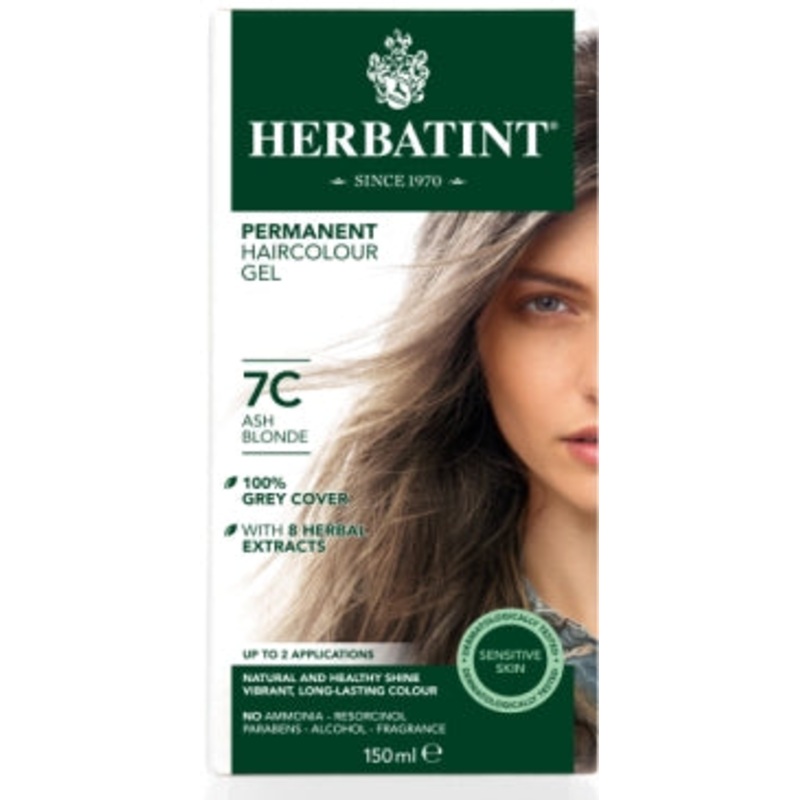 7C Ash Blonde Permanent Hair Colour Gel 150ml