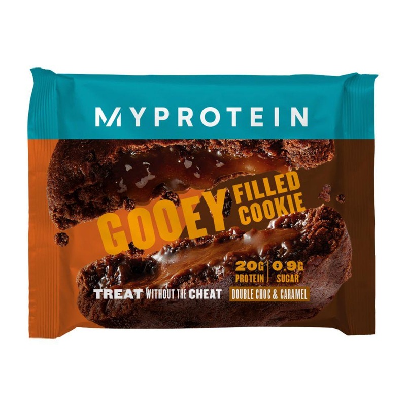 Filled Protein Cookie Double Chocolate & Caramel – 75G