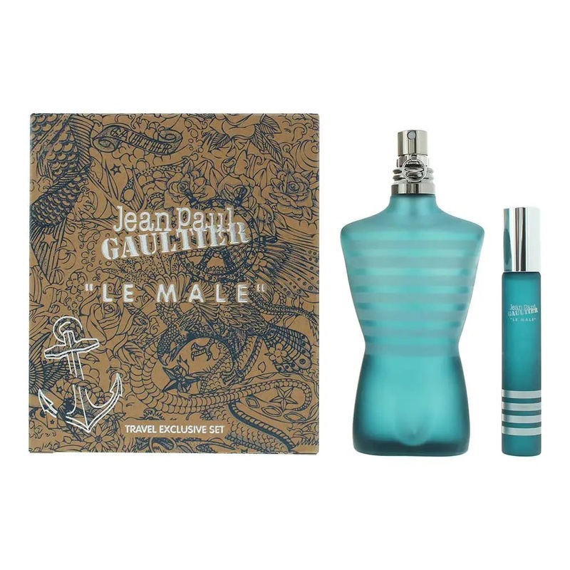 Jean Paul Gaultier Le Male 2 Piece Gift Set: Eau de Toilette 125ml – Eau de Toil