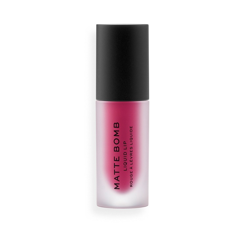Revolution Matte Bomb Liquid Lipstick Burgundy Star