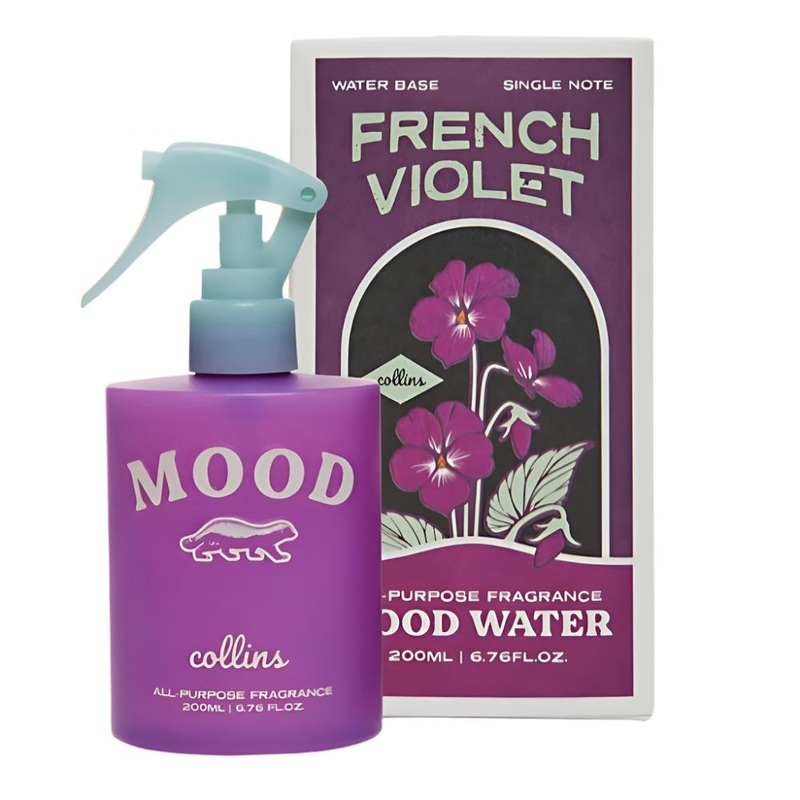 collins All-Purpose Fragrance Mood Water 200ml (3options to choose) French Violet