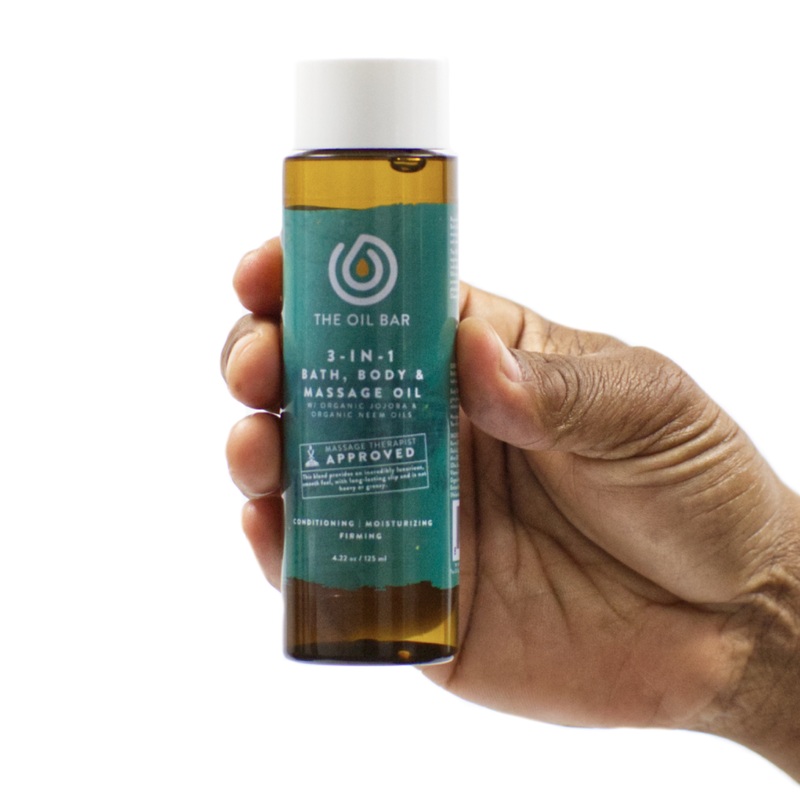 King 3-in-1 Bath, Body & Massage Oil 125 ML