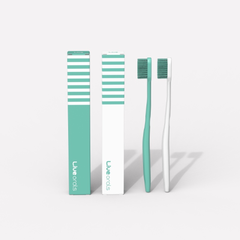 Liveorals Ultra-Soft Bristle Toothbrush Mint