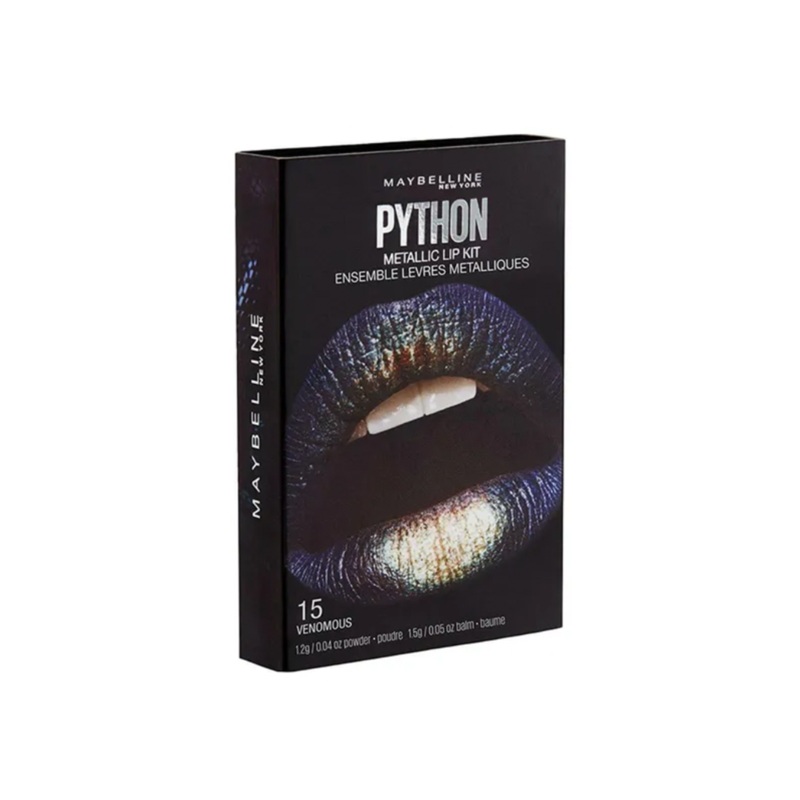 Maybelline Python Metallic Lip Kit Lipstick 15 Venomous
