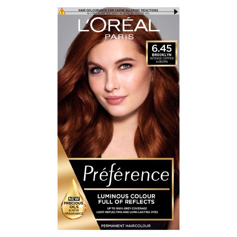 645 Brooklyn Copper Auburn Permanent Hair Dye