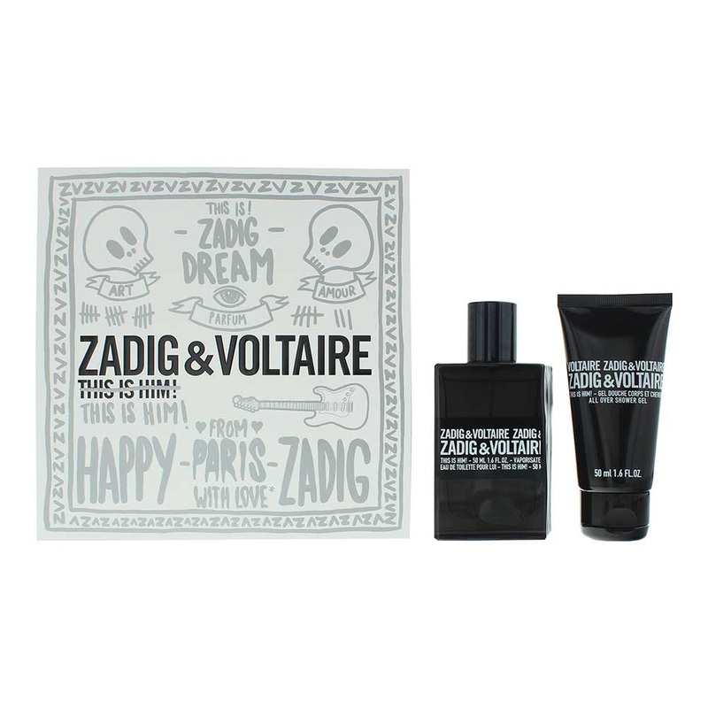 Zadig  Voltaire This Is Him! 2 Piece Gift Set: Eau de Toilette 50ml – Shower Ge