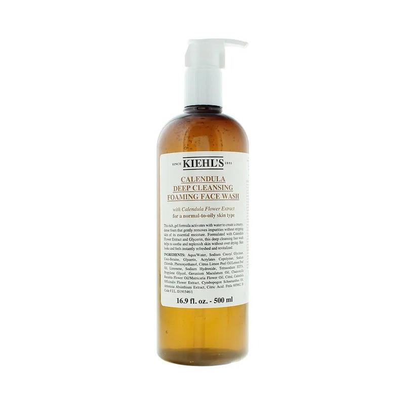 Kiehl’s Calendula Deep Foaming Cleanser 500ml