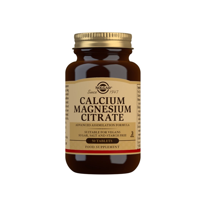 Calcium Magnesium Citrate 50 tablets