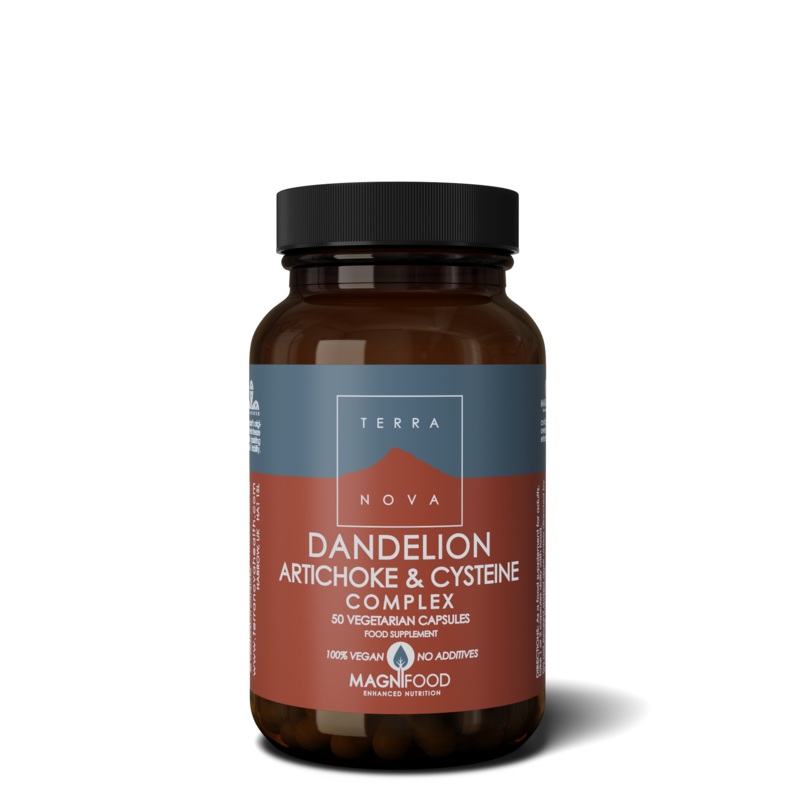 Dandelion, Artichoke & Cysteine Complex 50 capsules