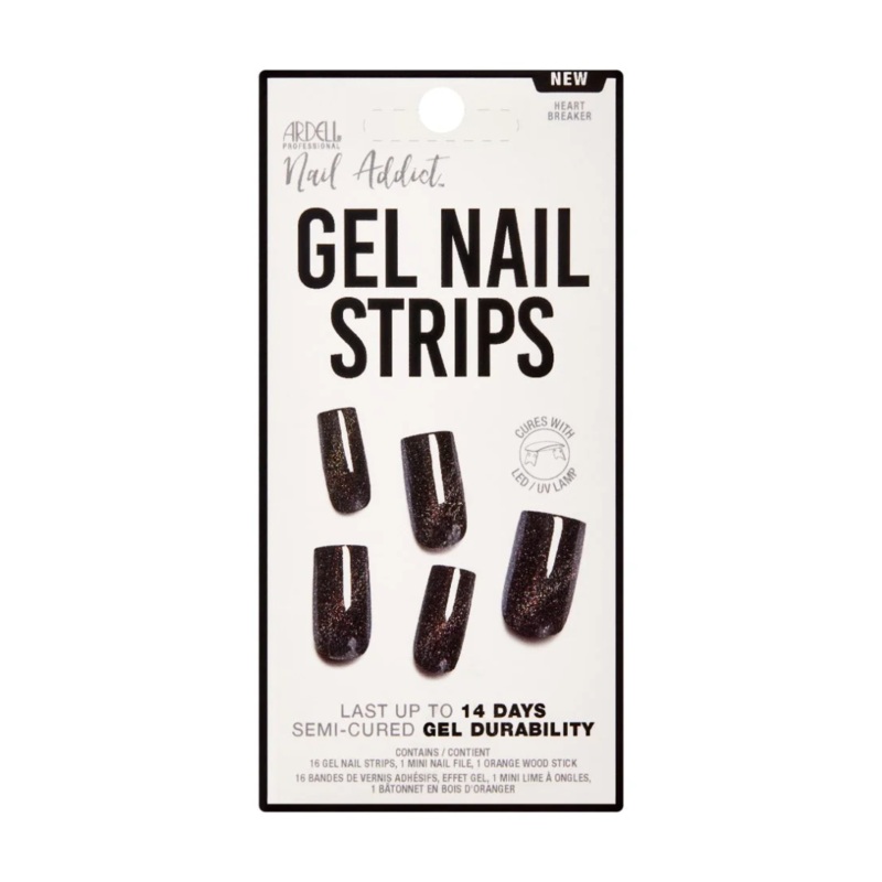 Ardell Nail Addict Gel Nail Strips Heart Breaker