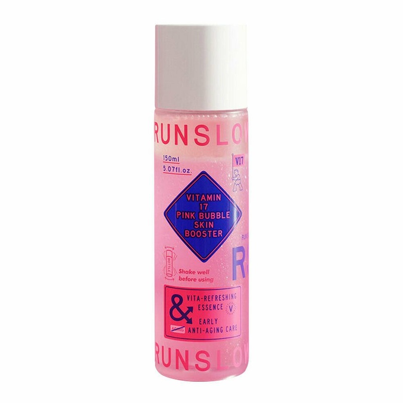 [Expiration imminen] UNITBRAND Runslow Vitamin 17 Pink Bubble Skin Booster 150ml