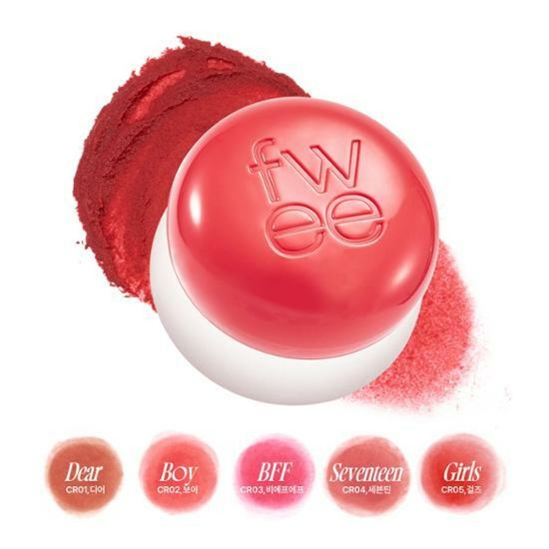 Fwee Lip & Cheek Blurry Pudding Pot 5g (30 Colors) #ND01 Oh