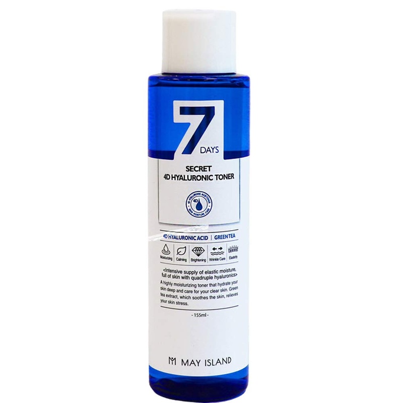 MAY ISLAND 7 Days Secret 4D Hyaluronic Toner 155ml