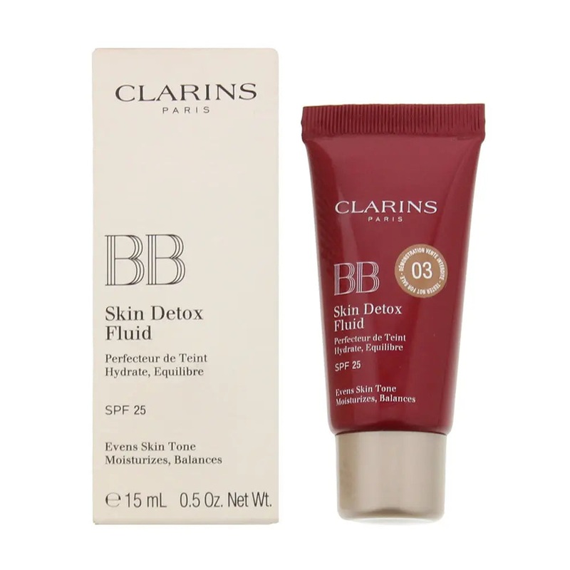 Clarins BB Tester #03 Dark Skin Detox Fluid 15ml – Ref 80003765 – NFS