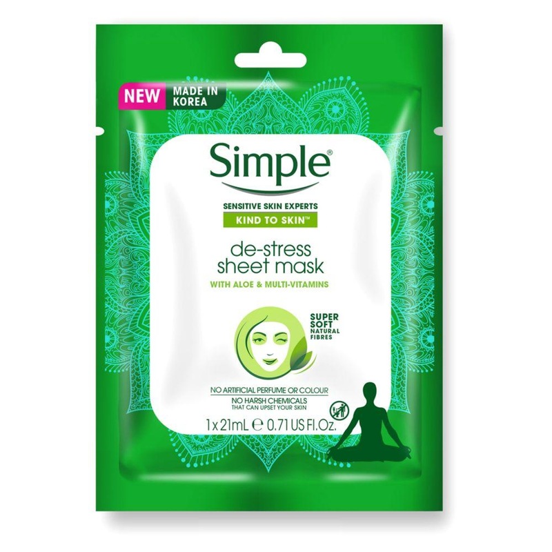 Kind To Skin Rich De-Stress Sheet Mask