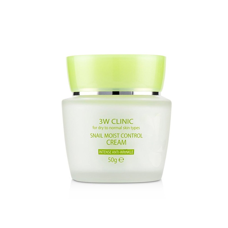 3W CLINIC Snail Moist Control Cream 50g