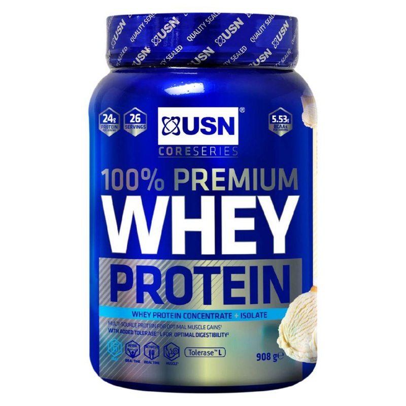 100% Premium Whey Protein Powder Vanilla – 908G