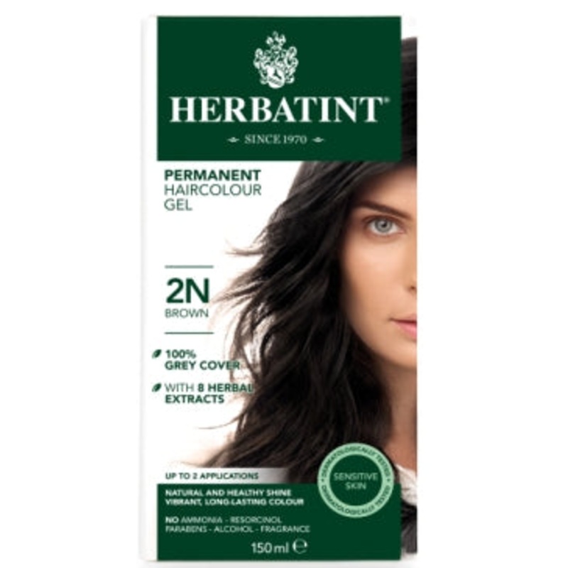 2N Brown Permanent Hair Colour Gel 150ml