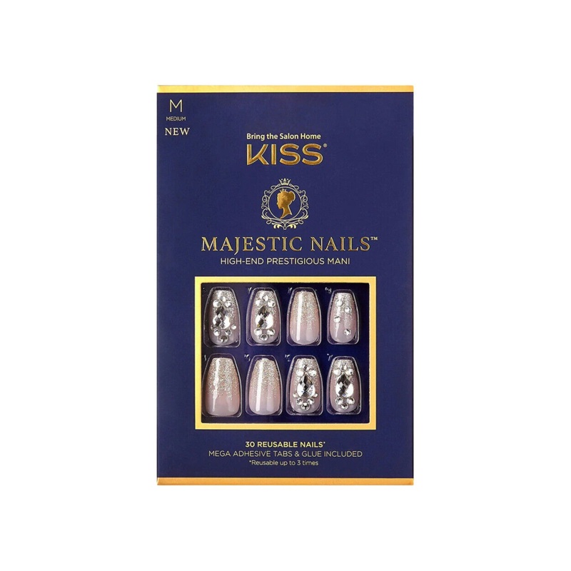 Kiss Majestic 30 Medium Nails 88134