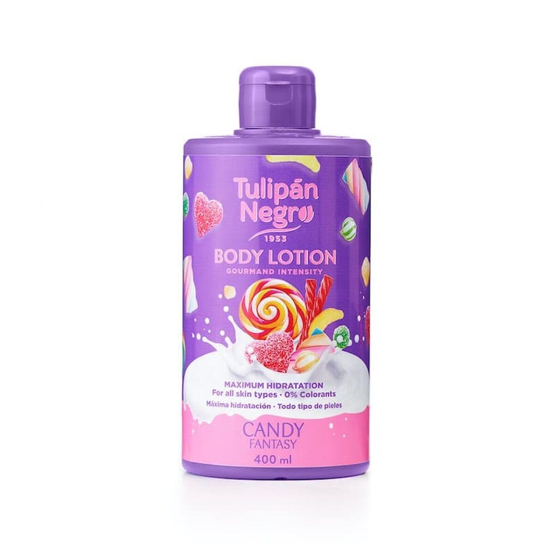 Body Lotion Tulipn Negro Candy Fantasy Purple 400 ml