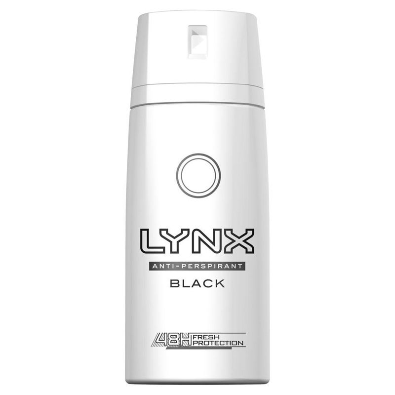 Black Anti-Perspirant Deodorant Spray For Men 150Ml