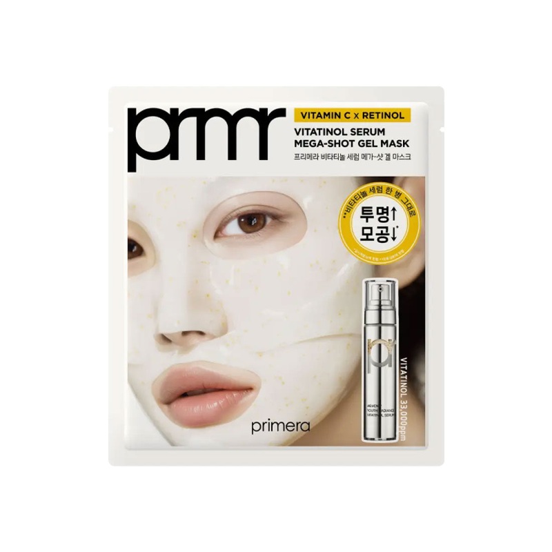 primera Vitatinol Serum Mega-Shot Gel Mask 34g x 5ea