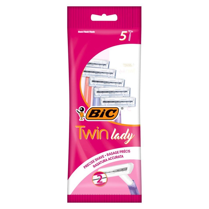 Twin Lady Disposable Women’S Razors 5 Pack