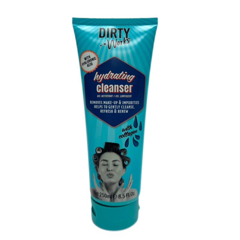 Dirty Works Hydrating Cleanser W Hylauronic Acid 250ml