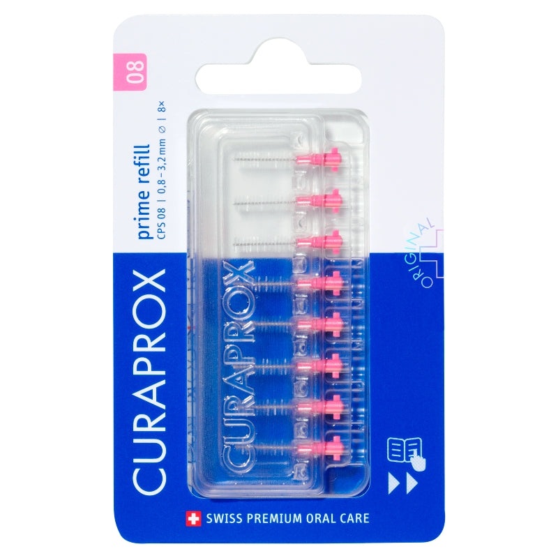 CPS 08 Interdental Brush Refills 8 items