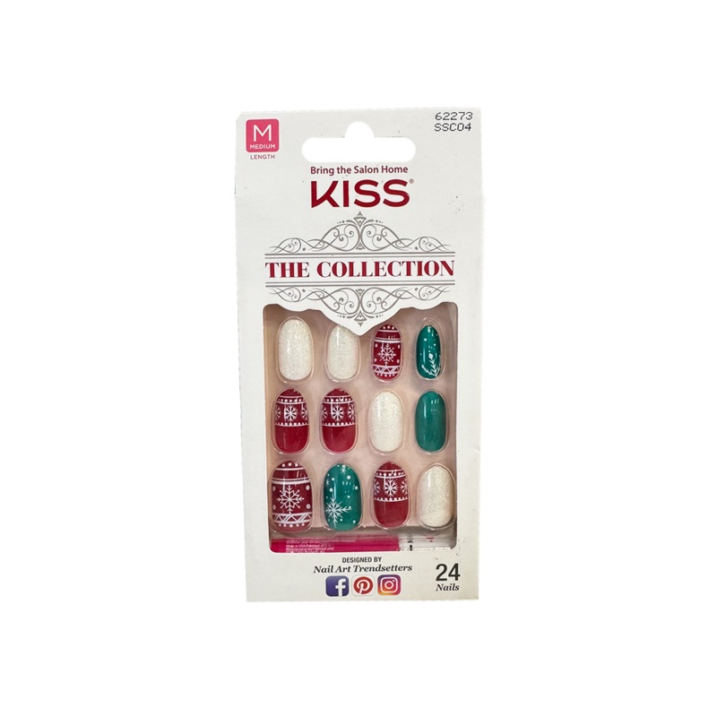 Kiss The Collection 24 Medium Nails 62273