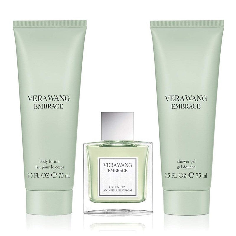 Vera Wang Embrace Green Tea And Pear Blossom 3pc Set 30ml EDT (L)