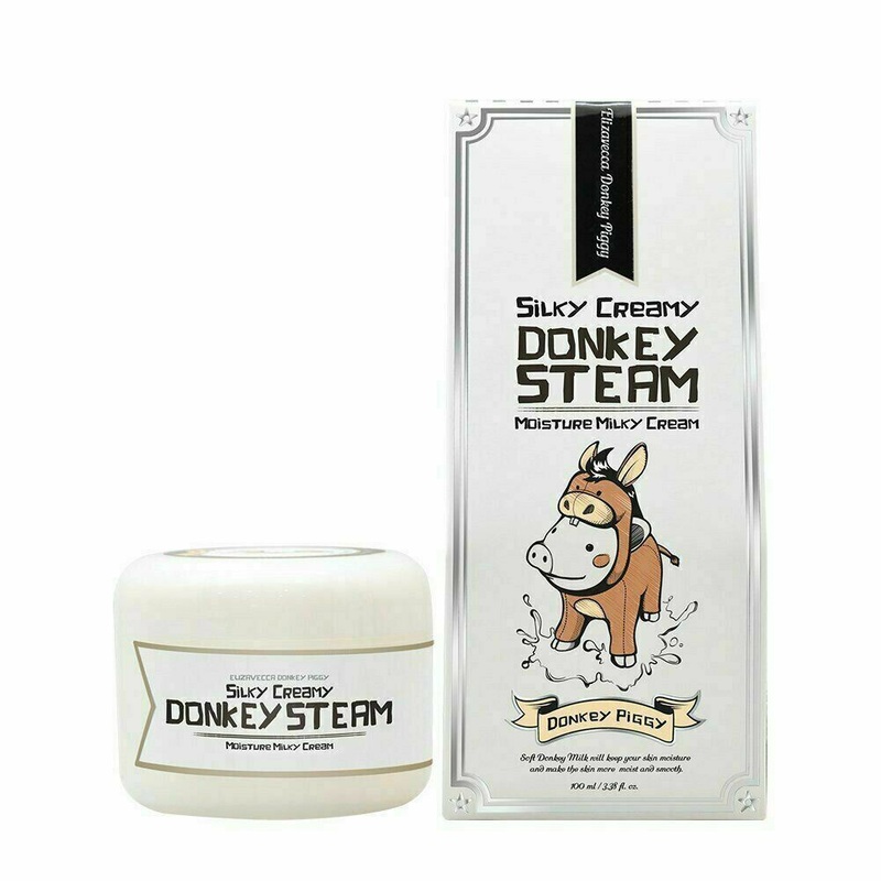 Elizavecca Silky Creamy Donkey Steam Moisture Milky Cream 100g
